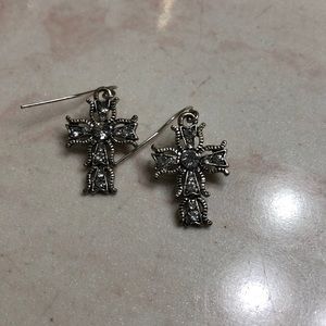 Cross earrings